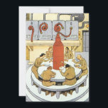 Vintage Science Fiction, Cientistas Labratórios Co<br><div class="desc">Ilustração Vintage Science Fiction futurística image laboratorial com um grupo de cosmonautas russos,  cientistas ou astronautas com intervalo jante. Eles estão comendo sua sopa de farinha líquida de grandes tubos. A sua comida inclui vitaminas,  hormonas e calorias! Design de ficção científica com retrô clássico de quadrinhos.</div>