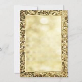 Vintage Sequin Dourado Bokeh Modelo