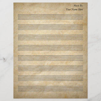 Vintage Sheet Music