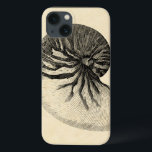 Vintage - Shell de Conch Preto e Branco<br><div class="desc">Obtenha esta imagem exclusiva de concha branca e preta no seu próximo produto. Este incrível fundo sépia com um Conch Preto e Branco parecerá excelente em qualquer coisa. Leve a praia com você para onde quer que vá.</div>