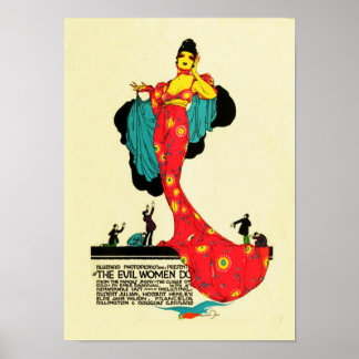 Vintage Silent Film Poster