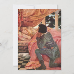 Vintage Sleeping Beauty por Jessie Willcox Smith
