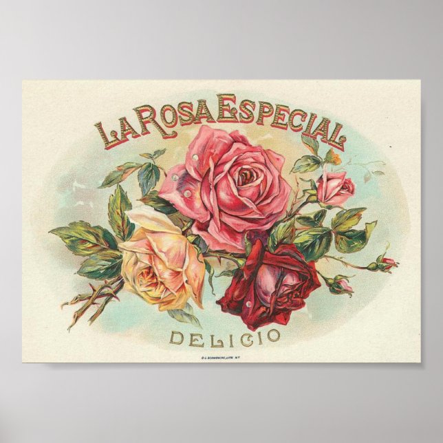 Vintage Soap Ad Impressão (Frente)