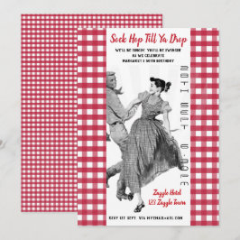 Vintage SOCK - Convite Retroativo de NASCIMENTO 50