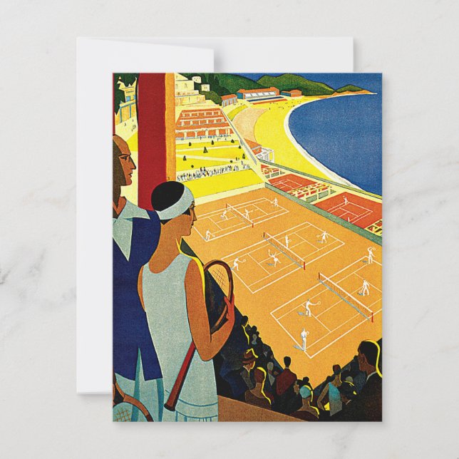 Vintage Sports, Tênis no Convite Monte Carlo (Frente)