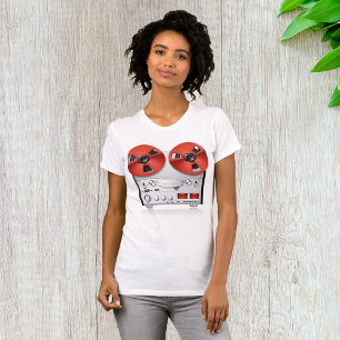 Vintage Stereo Womens T-Shirt