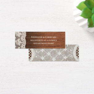 Vintage String Lights Mason Jar Lace Wood Casament