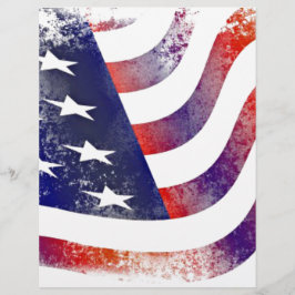 Vintage Style American Flag