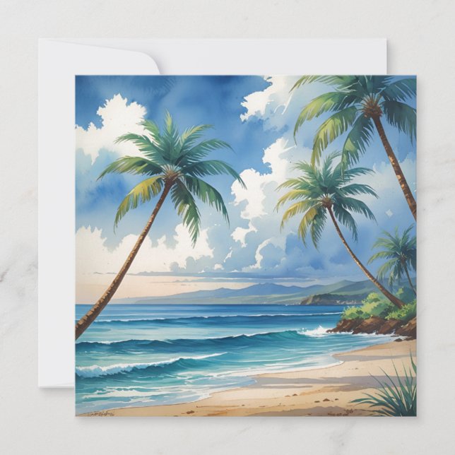 Vintage Style Havaiano Viagem Aloha Do Havaí (Frente)