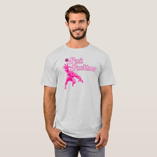 Vintage-Style Pink Character T-Shirt (Frente Completa)