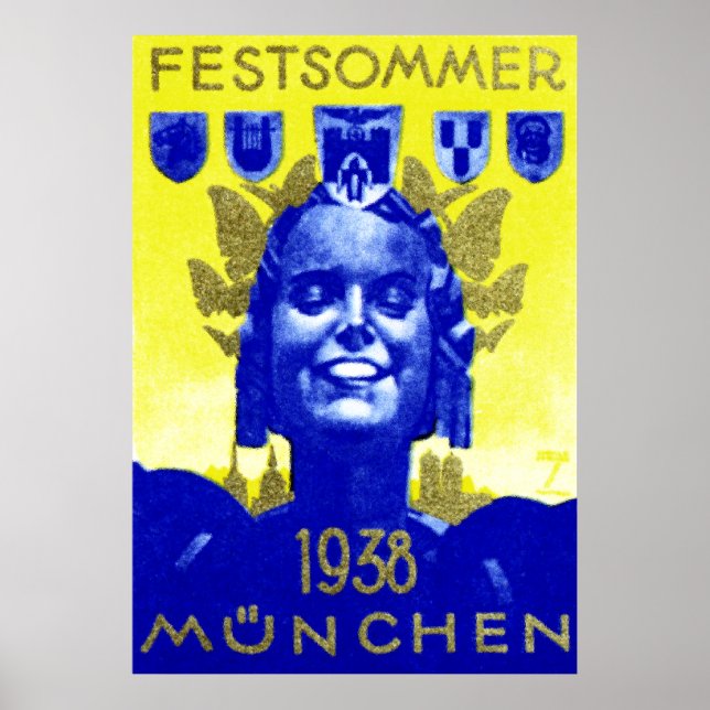 Vintage Summer Fest Poster (Frente)