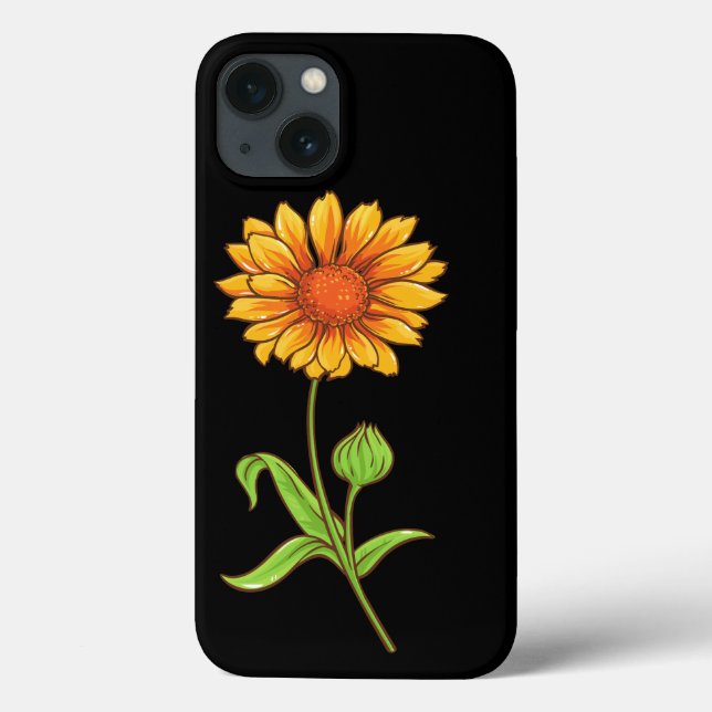 Vintage Sunflower Nature Design (Verso)