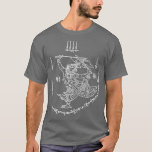 Vintage t camisetas attoo hai talisman hanuman