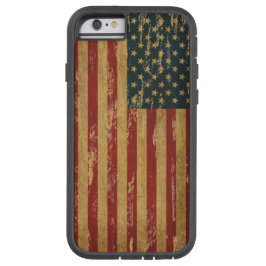 Vintage Tattered US Flag