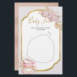 Vintage Tea Party - Chá de fraldas Baby Face Games<br><div class="desc">Vintage Tea Party - Chá de fraldas Baby Face Games</div>