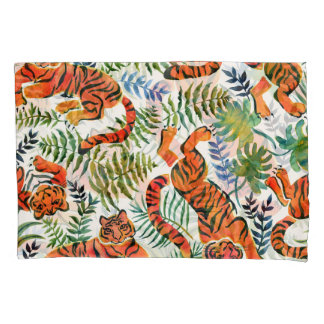 Vintage Tiger Jungle Watercolor