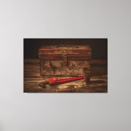 Vintage Tools Canvas Print