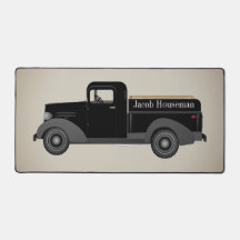 Vintage Truck Kids Décor Desk Mats & Pads