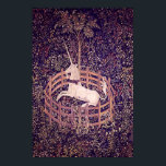 Vintage Unicorn Em Captividade Impressão<br><div class="desc">O Unicórnio em cativeiro foi criado no final da Idade Média 1495-1505, da Holanda do Sul, e foi presente de John D. Rockefeller Jr., 1937. Esta Vintage Unicorn In Captivity Tapeçaria é uma maravilhosa, bela história! Agora você pode adicionar este Unicórnio especial à sua própria coleção, e também faz um...</div>