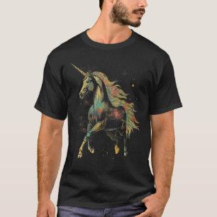 Vintage Unicorn Retro Unicorn Graphic Camisetas fo