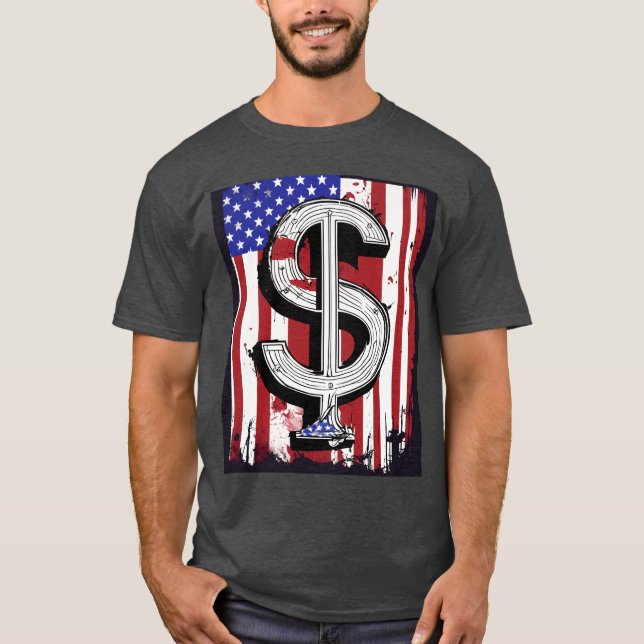vintage USA T-Shirt - Classic American Style (Frente)
