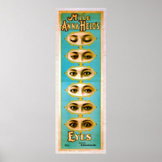 Vintage Vaudeville Poster 1898