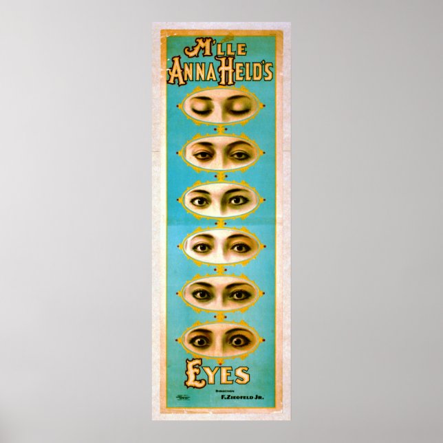 Vintage Vaudeville Poster 1898 (Frente)