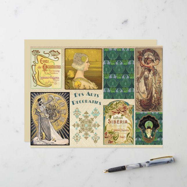 Vintage Victorian Advertising Medley Scrapbook (Frente/Verso In Situ)