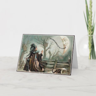 Vintage Victorian complementa o cartão de Natal