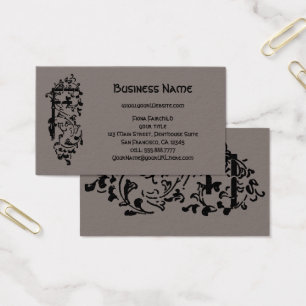 Vintage Victorian Monograma - Letra F