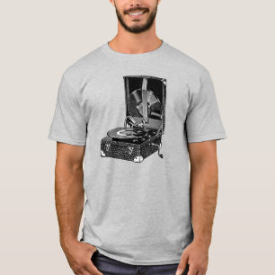 Vintage Victrola Engrave T-Shirt