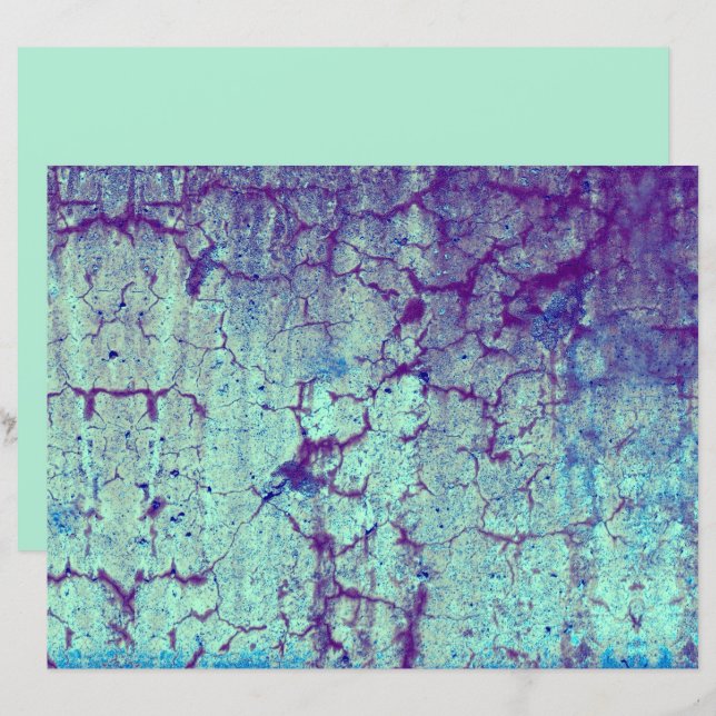 Vintage - Vintage - Antiguidade - Textura de Grung (Frente/Verso)