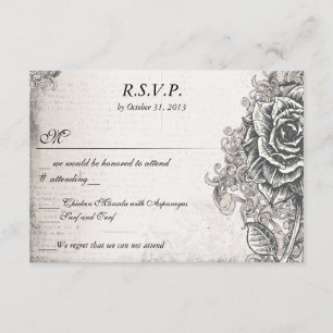 Vintage Vintage Rosa RSVP -