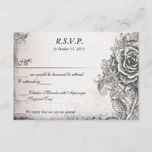 Vintage Vintage Rosa RSVP -