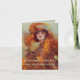 Vintage, Você É Um Cartão Fabuloso