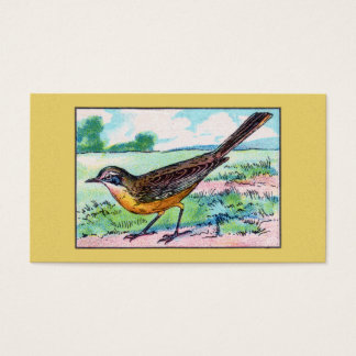 Vintage Wagtail Impressão