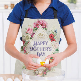 Vintage Watercolor Flourish Flower Garden Cinza