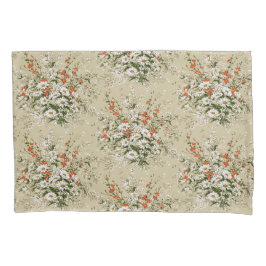 Vintage Watercolor Wildflower Daisy Buquê Beige