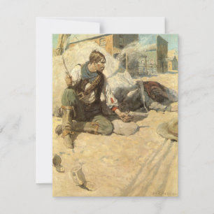 Vintage Western Cowboys, Hopway, NC Wyeth