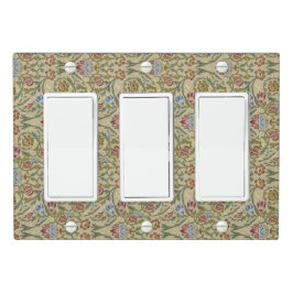 Vintage William Morris Blue Brocade rosa