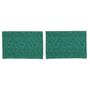 Vintage William Morris Floral Patterno Green