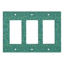 Vintage William Morris Floral Patterno Green