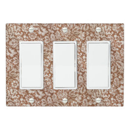 Vintage William Morris Venetian Floral Brown White