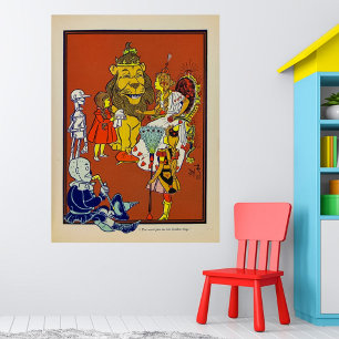 Vintage Wizard Of Oz - Large Impressão