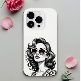 Vintage Woman iPhone/iPad Case | Glamorous
