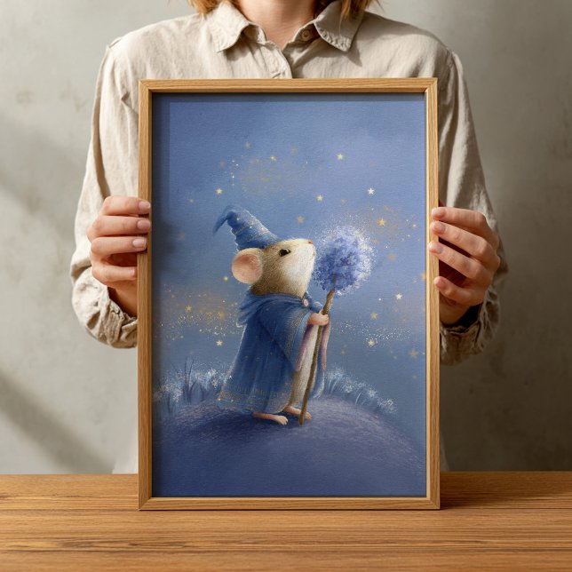 Vintage Woodland Animal Nursersery Poster (Criador carregado)