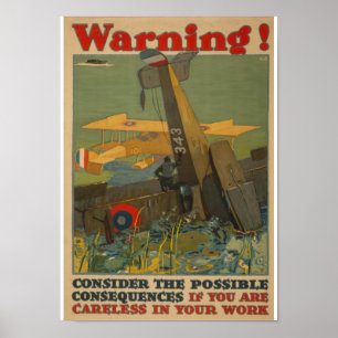 Vintage WW 1 Propaganda Poster