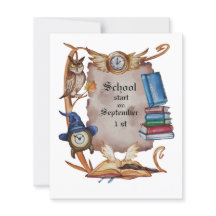 Vintagem de aquarela mágica