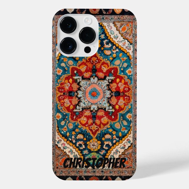 Vintagem de tapetes persa (Verso)