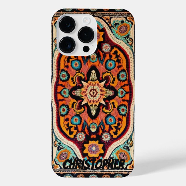 Vintagem de tapetes persa (Verso)